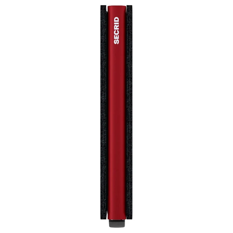 Secrid Matte Slimwallet - Cartera RFID 6.8 cm (black-red)