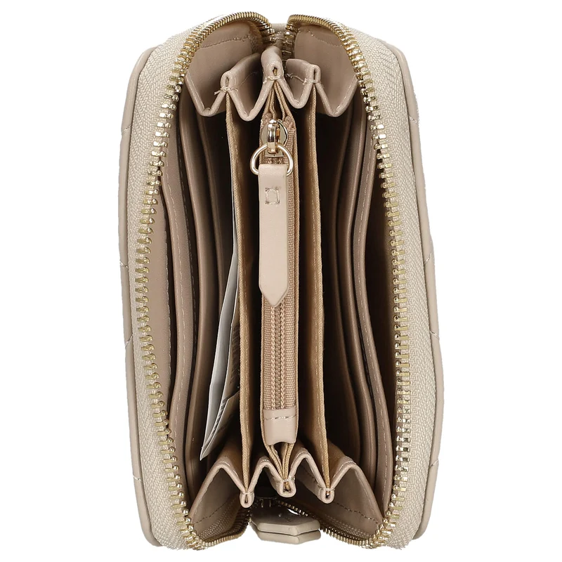 Valentino Bags Ocarina - Cartera 6 ranuras para tarjetas 13 cm (color: ecru)
