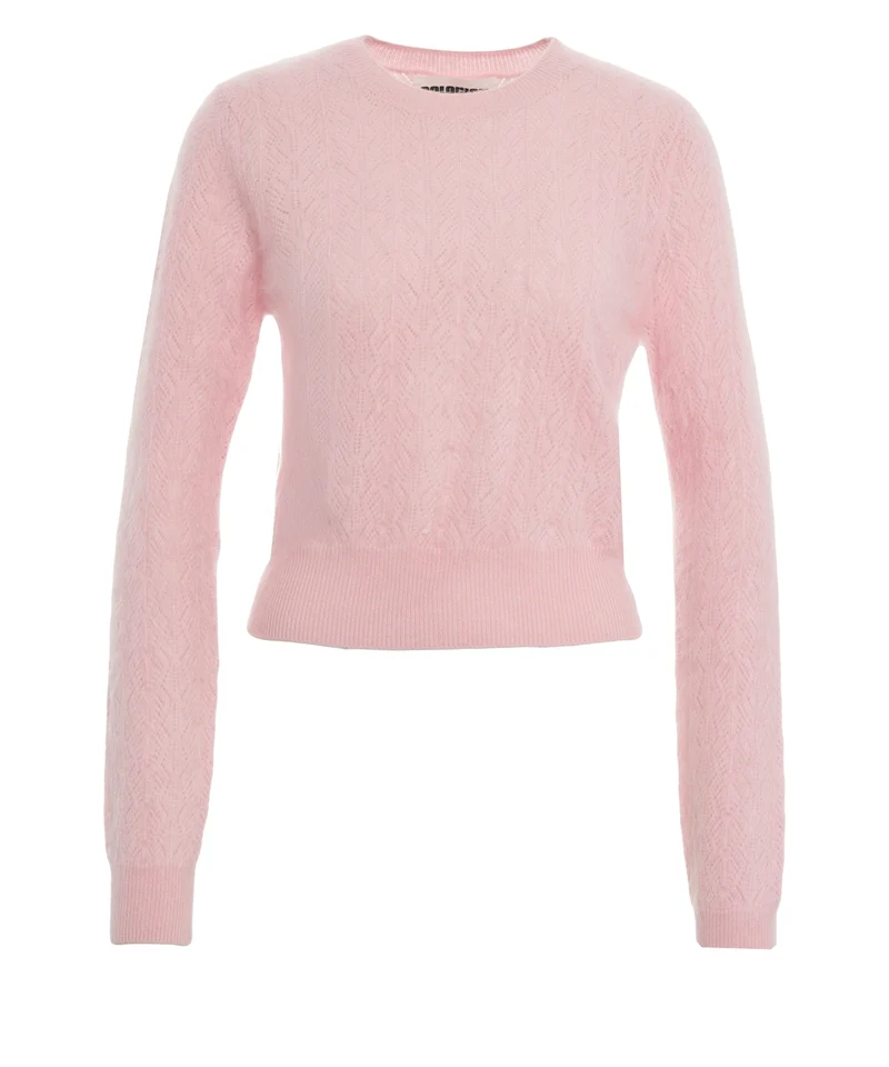 Maglione in kaschmir 'Brushed'