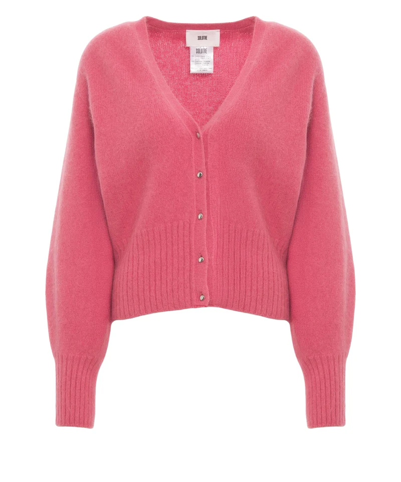 Cardigan in misto lana