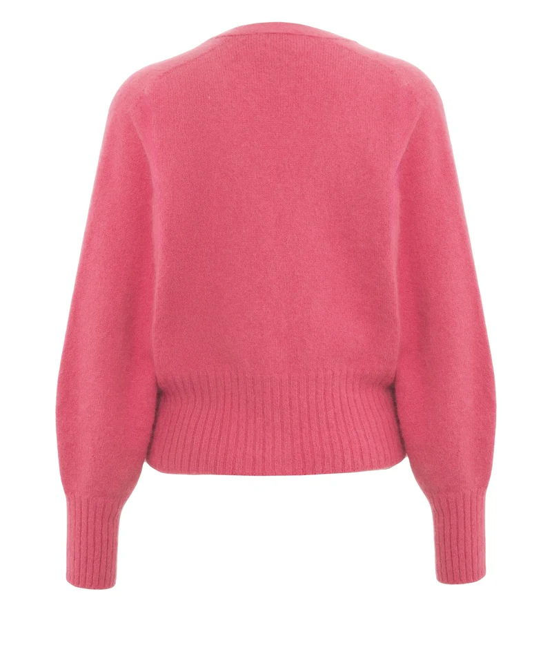 Cardigan in misto lana