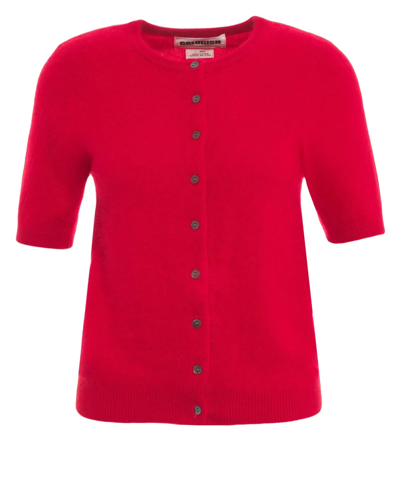 Cardigan in cashmere 'Brushed'