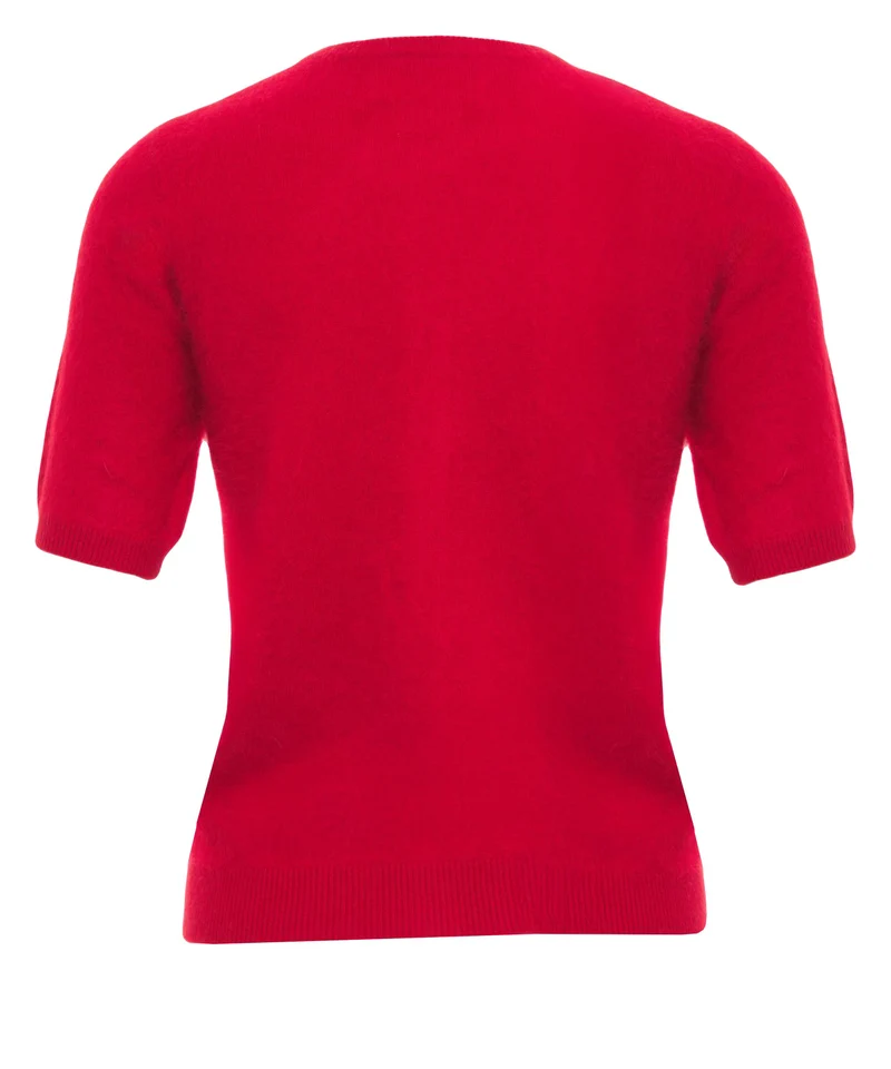 Cardigan in cashmere 'Brushed'