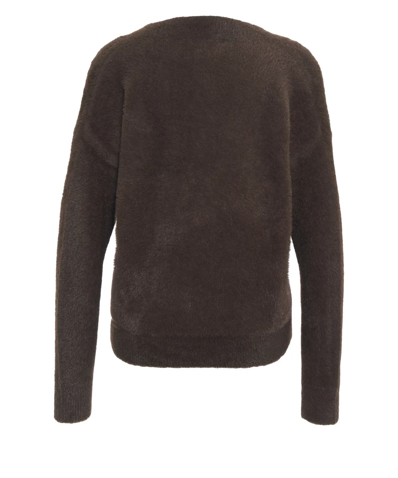 Pullover con scollo a v