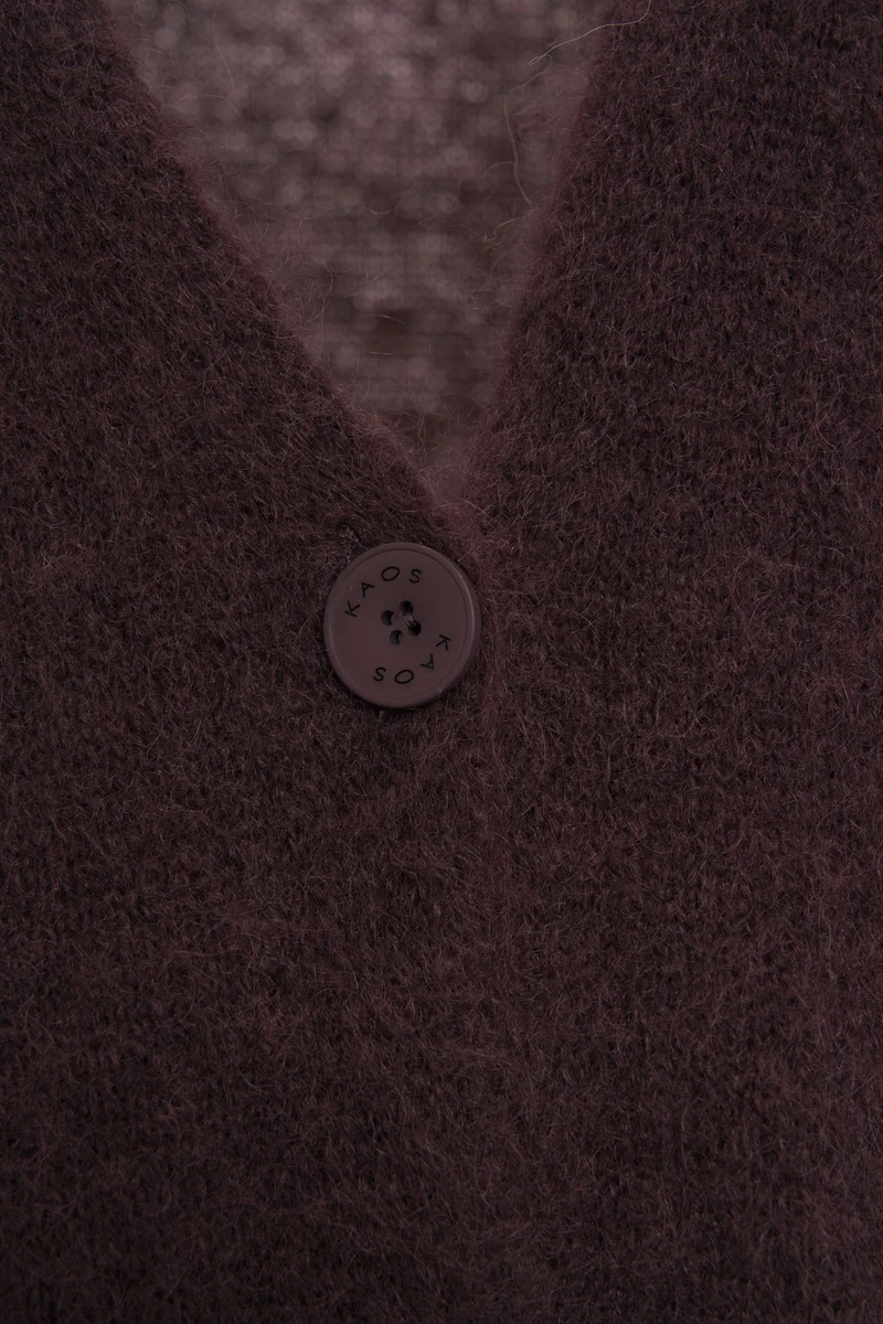 Cardigan in lana