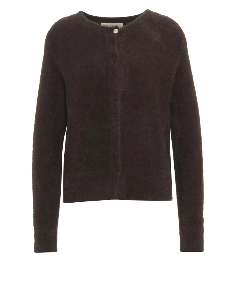 Cardigan con dettaglio bottone