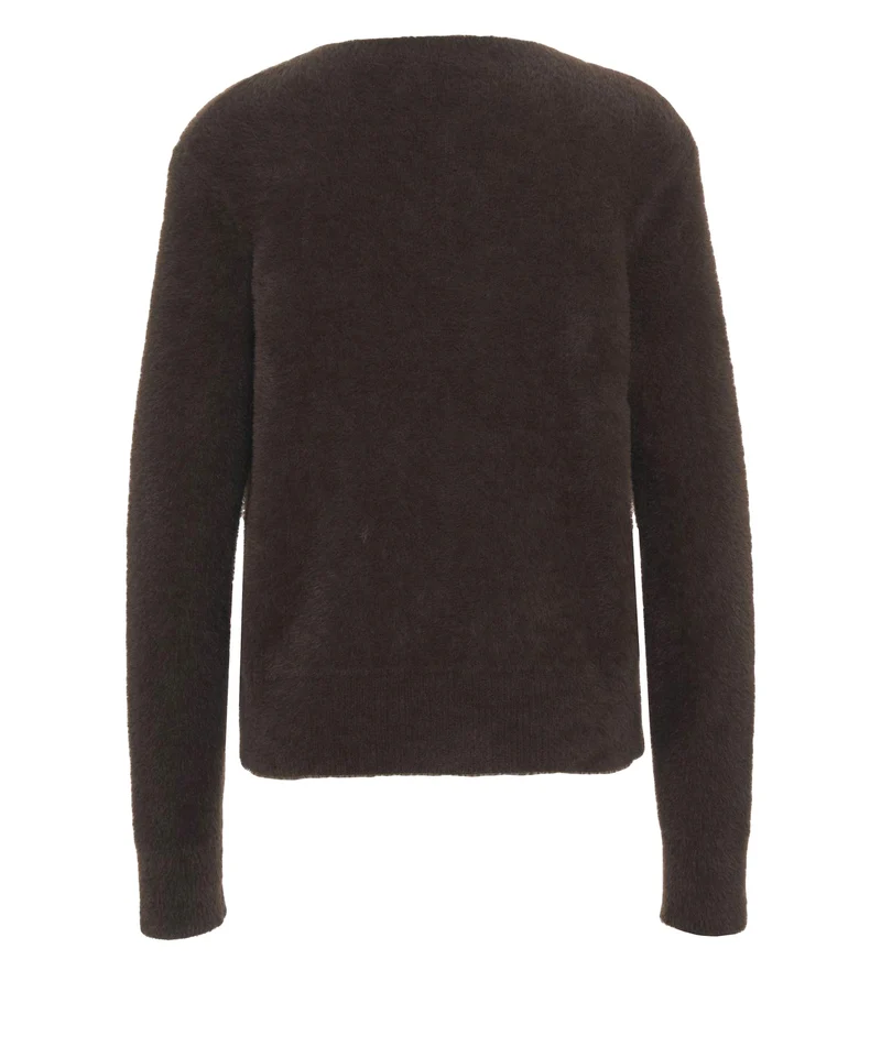 Cardigan con dettaglio bottone