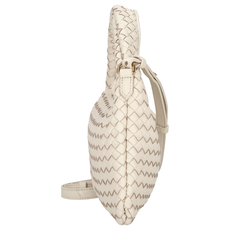 Les Visionnaires Sadie Weave Silky - Bolso de mano 37 cm (vanilla)