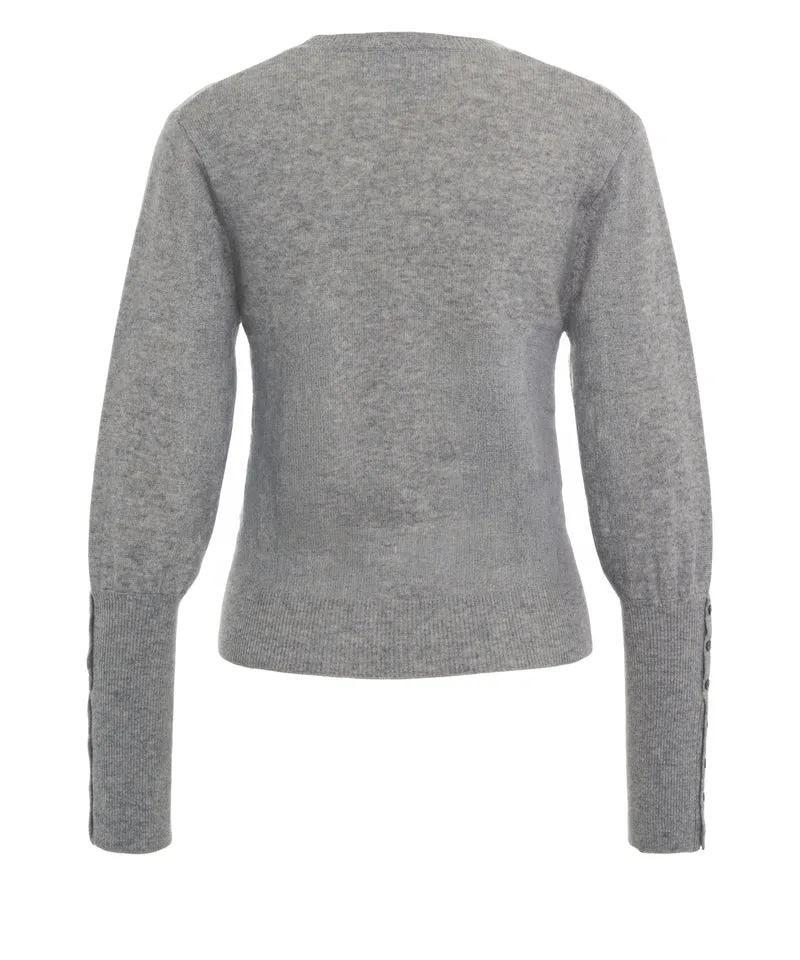 Maglione in cashmere 'Mocha'