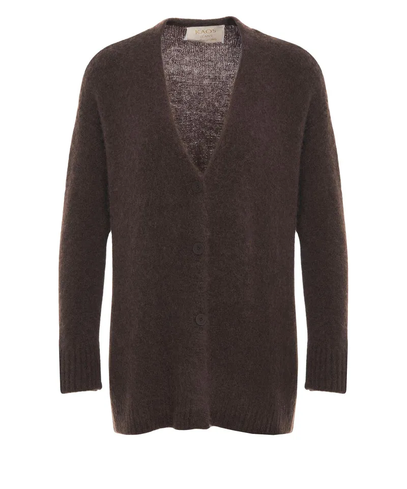 Cardigan in lana