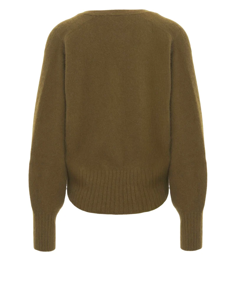 Cardigan in misto lana