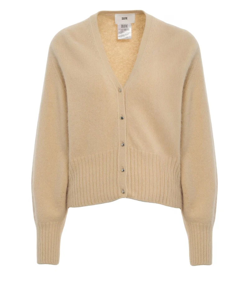 Cardigan in misto lana