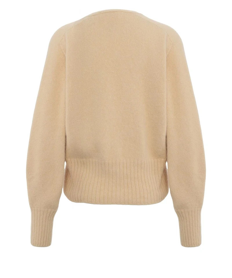 Cardigan in misto lana