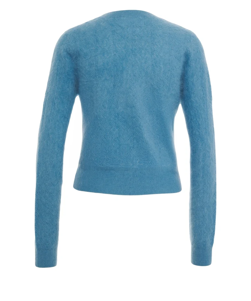 Maglione in kaschmir 'Brushed'