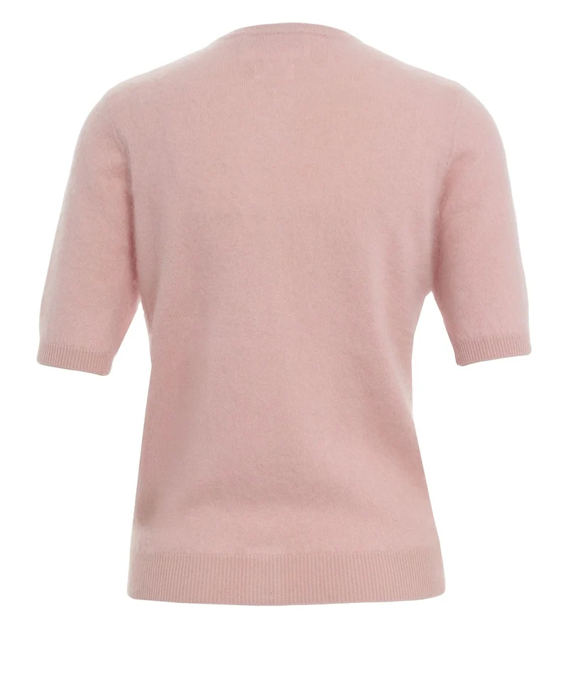 Cardigan in cashmere 'Brushed'