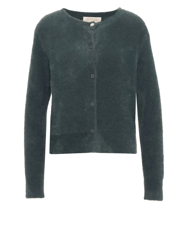 Cardigan con dettaglio bottone