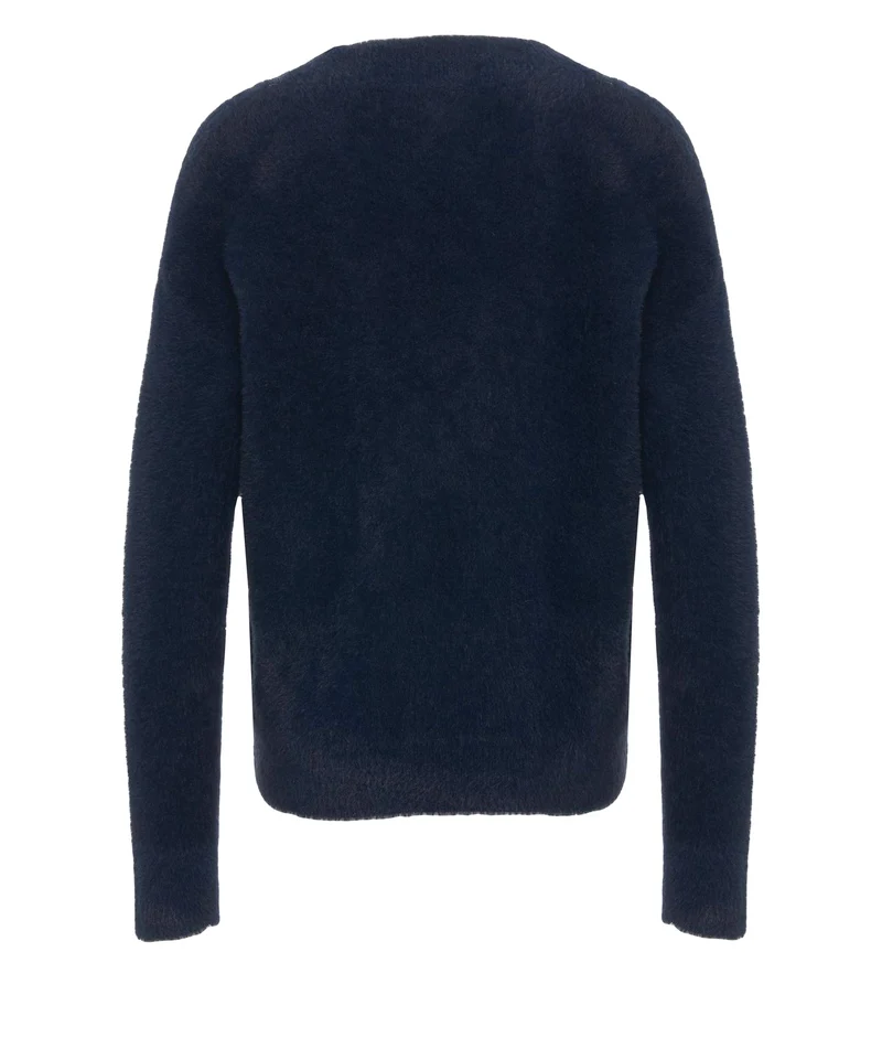 Pullover con scollo a v
