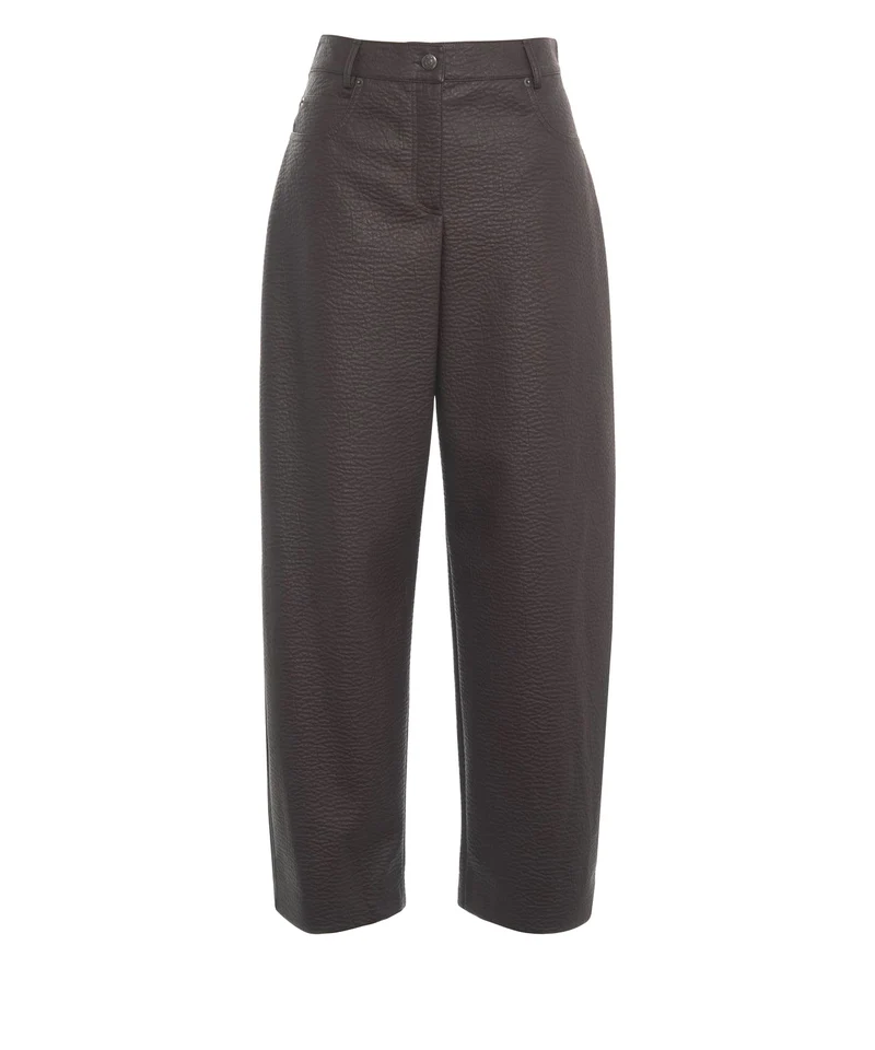 Pantaloni in ecopelle 'Sylva'
