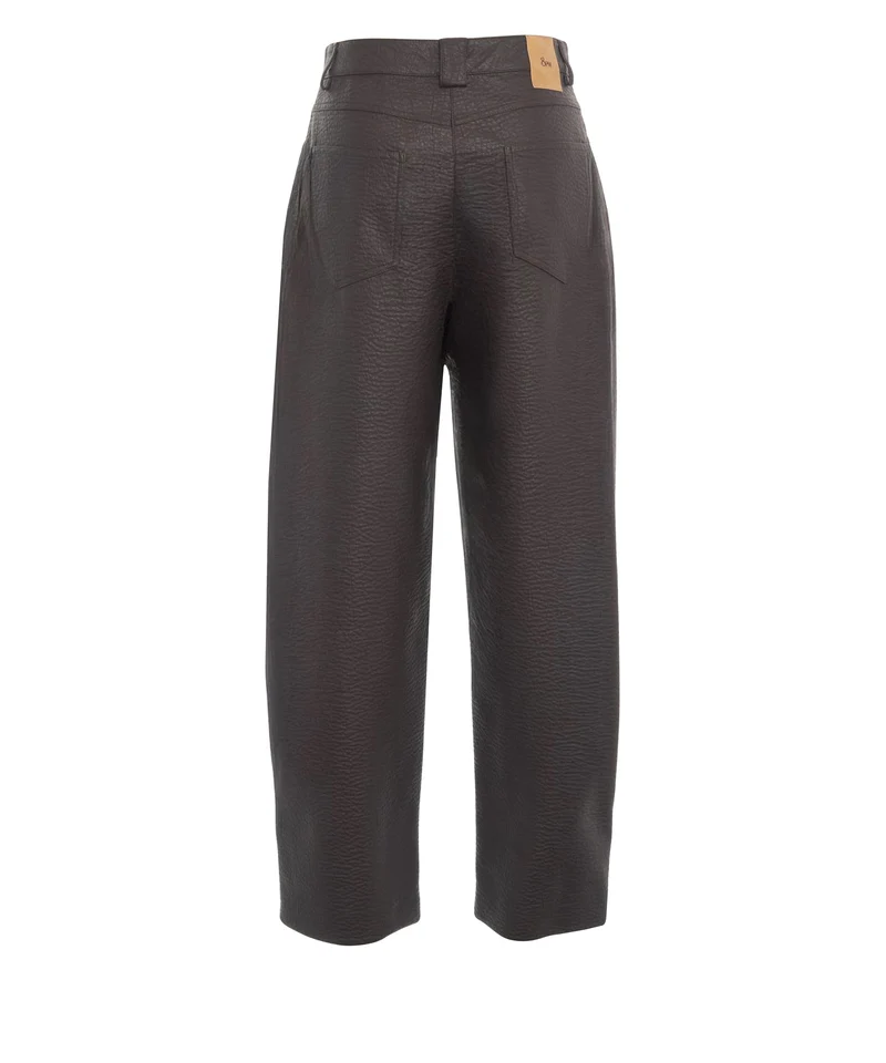 Pantaloni in ecopelle 'Sylva'