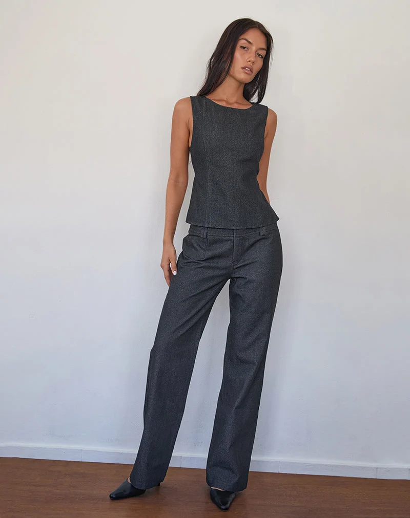 Padali-Hose in dunklem Indigo