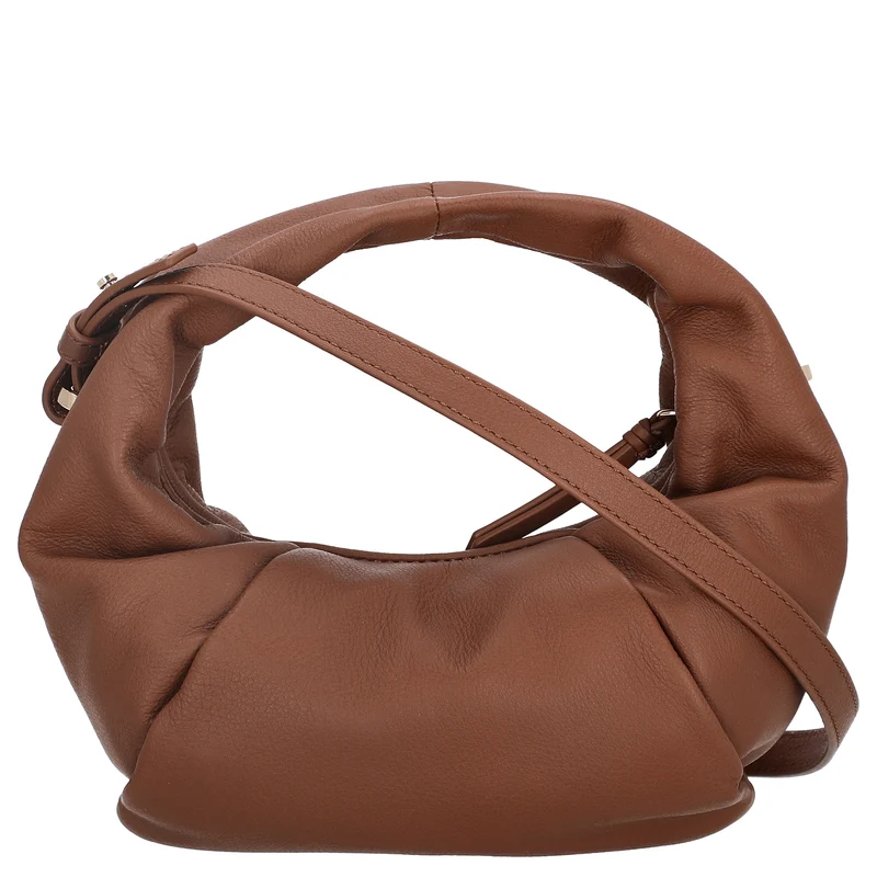 Les Visionnaires Greta Mini Essential Soft Grainy - Bolso bandolera 23 cm (chestnut)