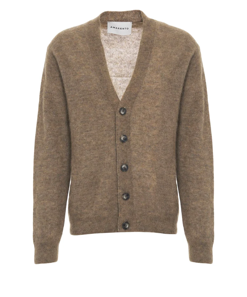 Cardigan in alpaca