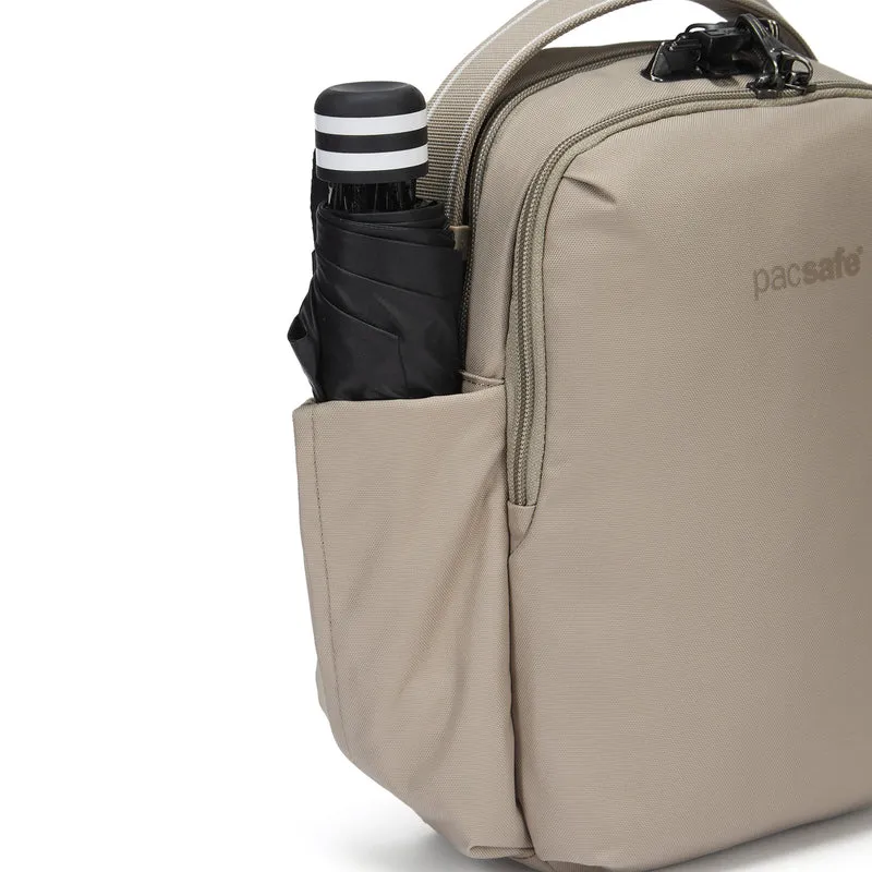pacsafe V Tour Crossbody - Bandolera 28.5 cm (beige)