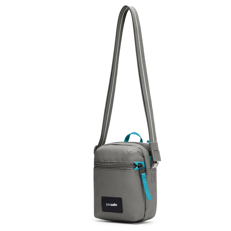 pacsafe GO Micro Crossbody - Bandolera 17.5 cm RFID (color: piedra)
