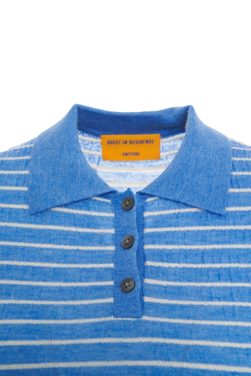 Maglione 'Smocked L/S Shrunken Polo'