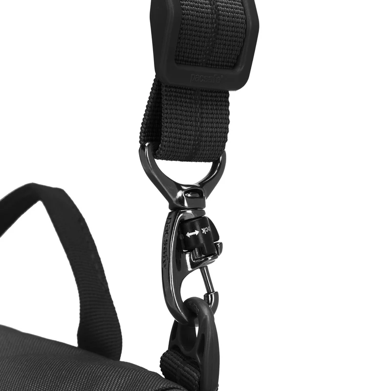 pacsafe GO Saddle Crossbody - Bolso bandolera 24 cm (jet black)
