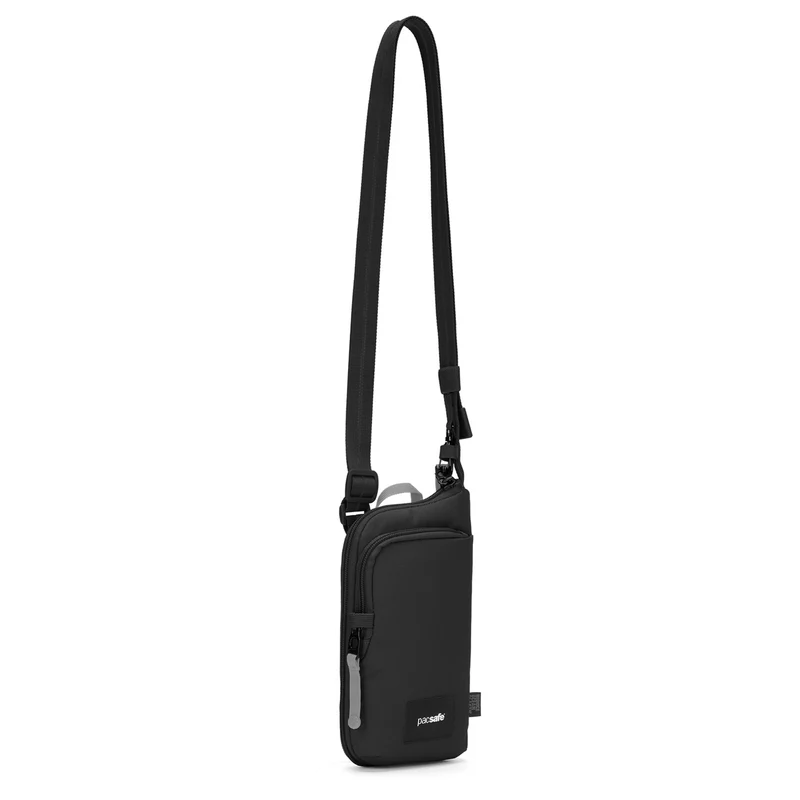 pacsafe GO Tech Crossbody - Bandolera 21.5 cm (jet black)