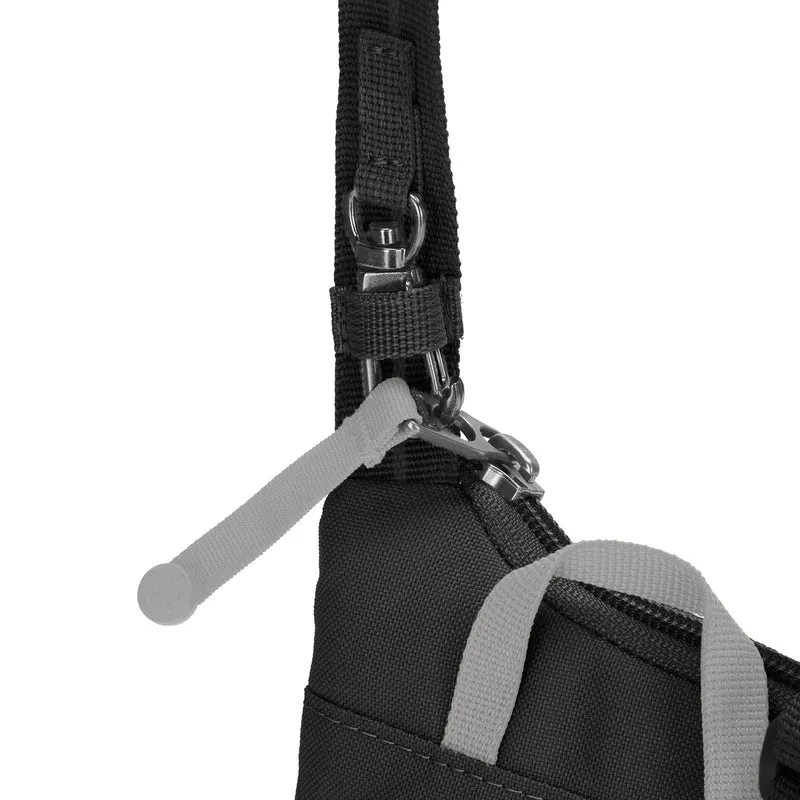 pacsafe GO Tech Crossbody - Bandolera 21.5 cm (jet black)