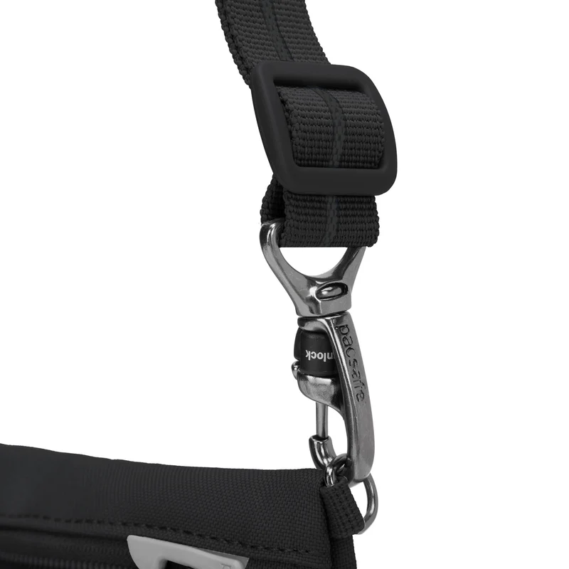 pacsafe GO Crossbody Pouch - Bolso Bandolera 24 cm (jet black)