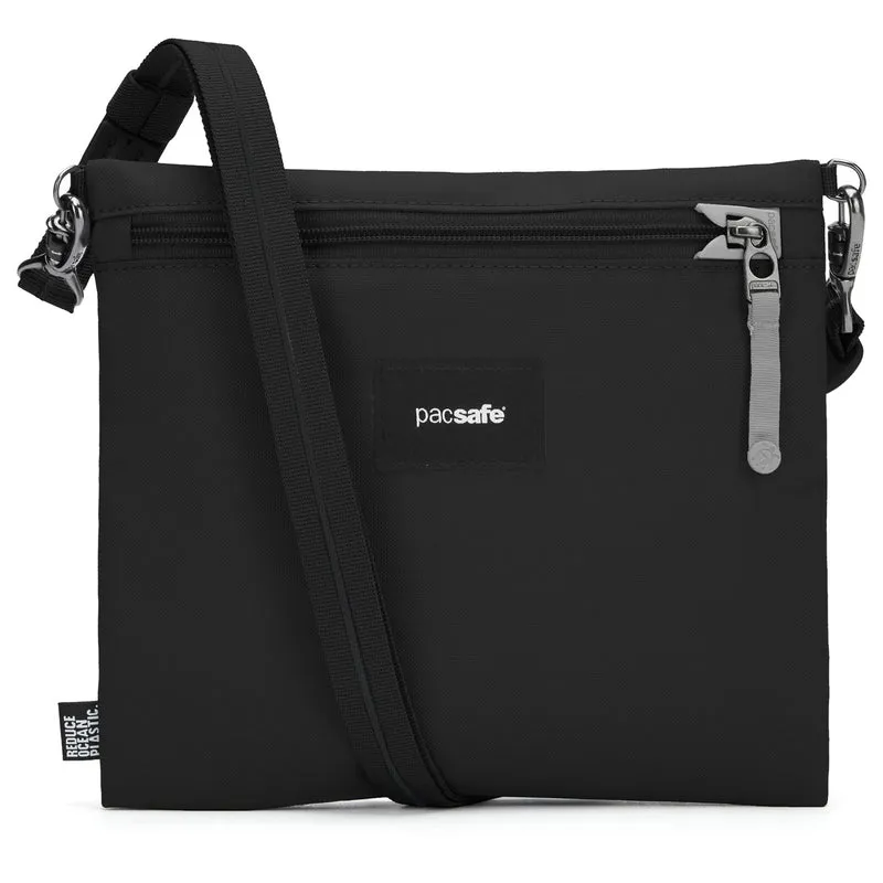 pacsafe GO Crossbody Pouch - Bolso Bandolera 24 cm (jet black)