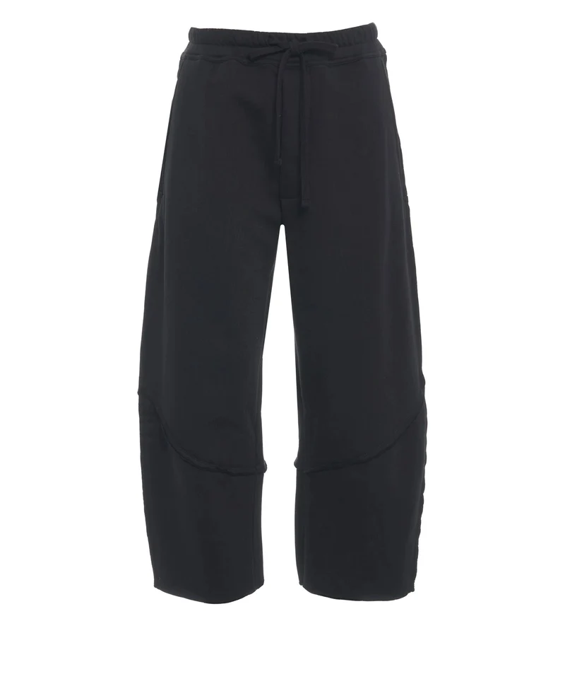 Pantaloni jogging con dettagli cuciture