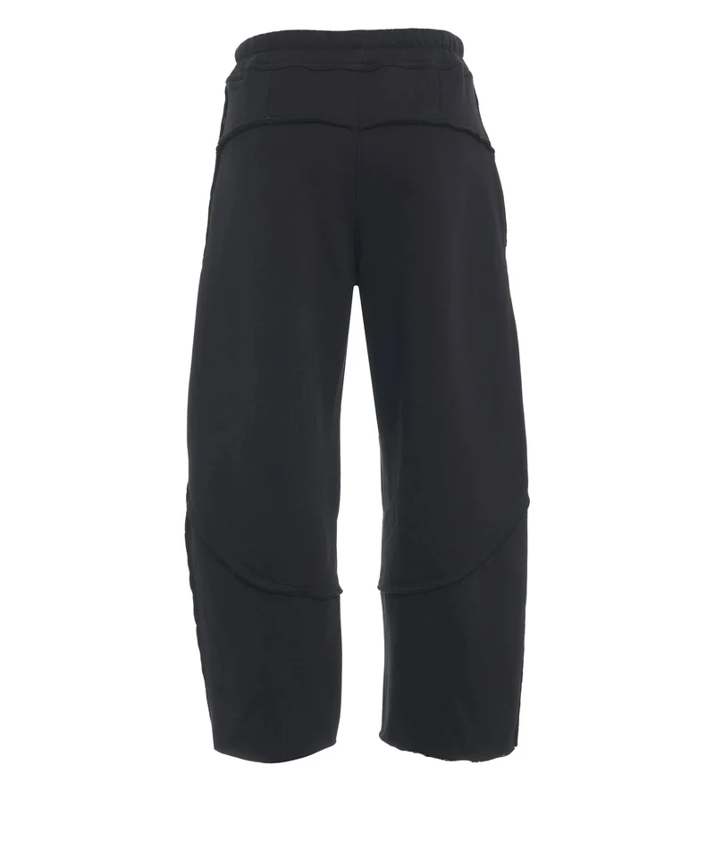 Pantaloni jogging con dettagli cuciture