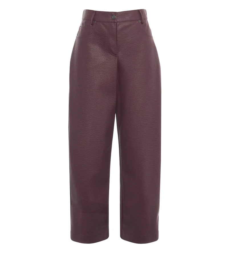 Pantaloni in ecopelle 'Sylva'