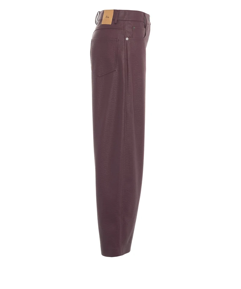 Pantaloni in ecopelle 'Sylva'