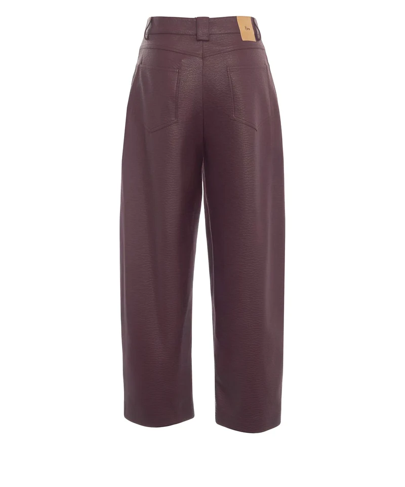 Pantaloni in ecopelle 'Sylva'