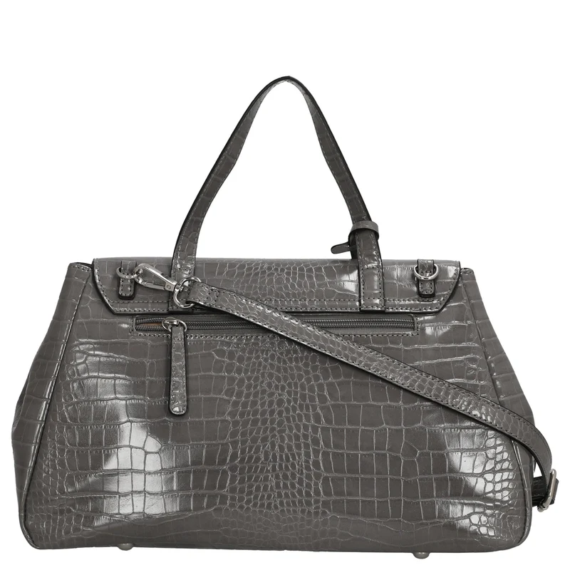 Picard Croco - Bolso de mano 37 cm Synthetik (gravel)