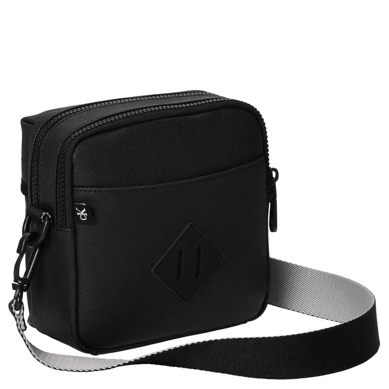 Calvin Klein Texture Mix - Bolso bandolera (black)