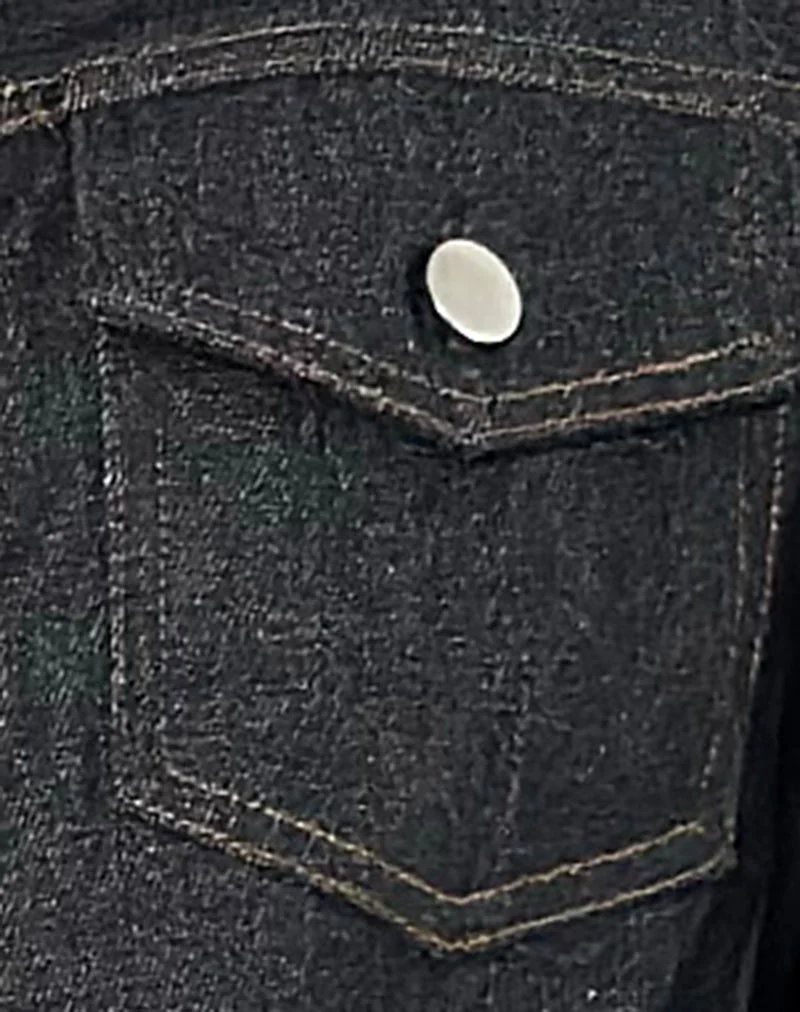 Rohana Jacke in Chambray Indigo