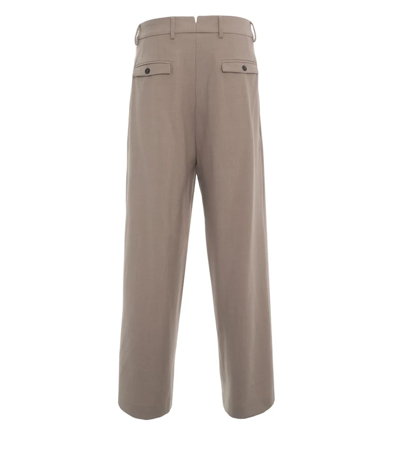 Pantaloni a pieghe wide leg