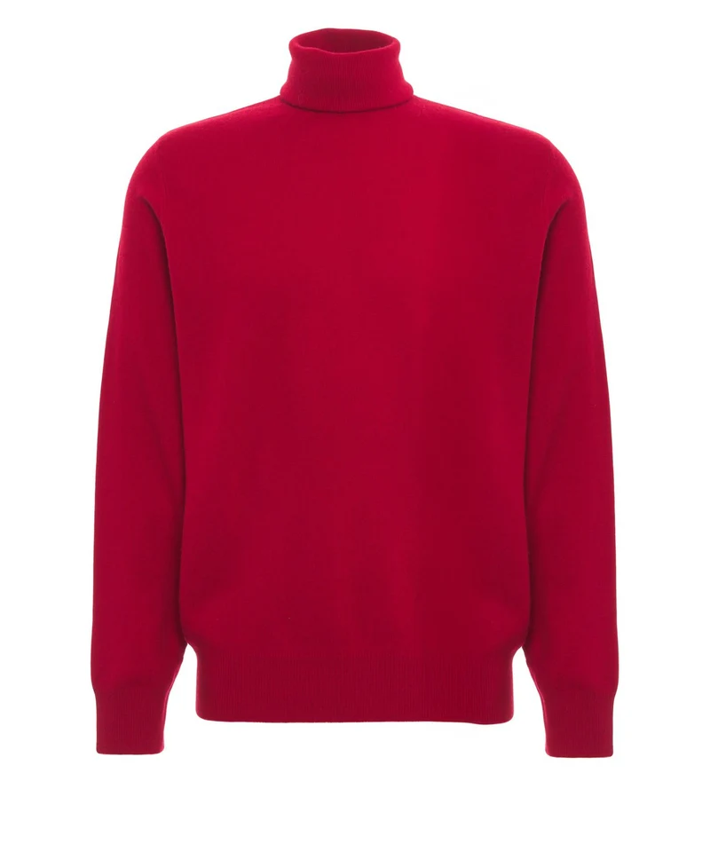 Maglione a dolcevita in lana