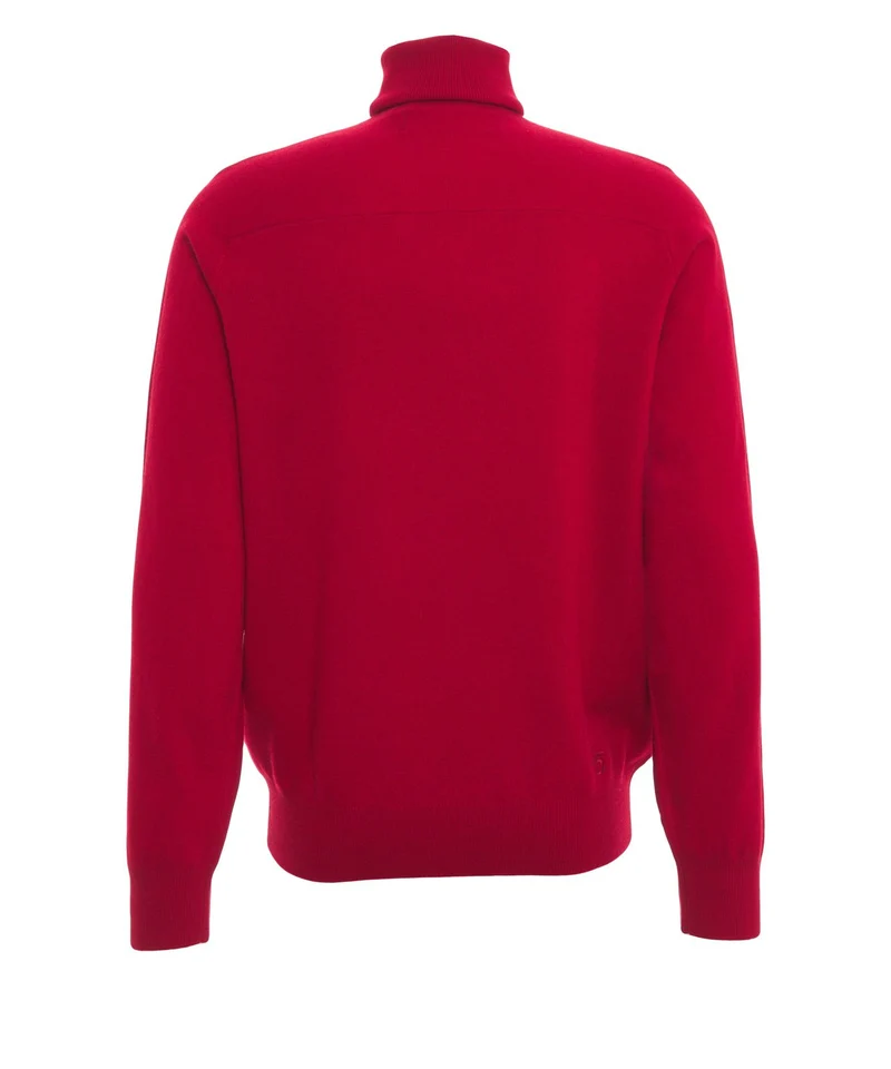 Maglione a dolcevita in lana