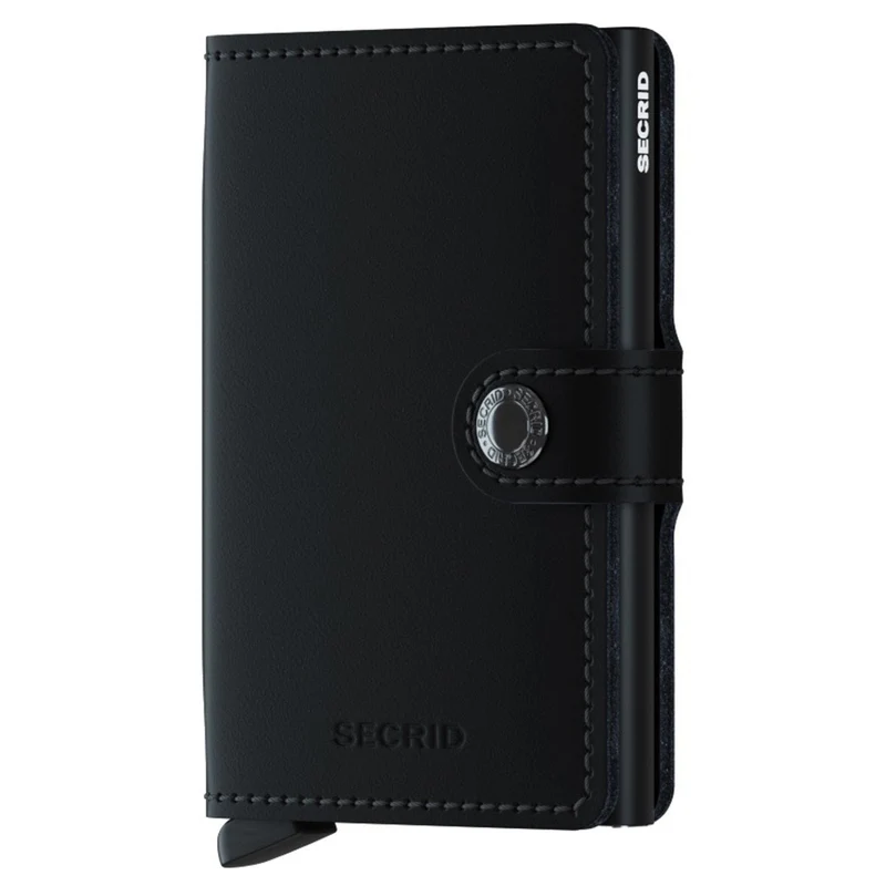 Secrid Matte Miniwallet - Cartera RFID 6.5 cm (black)