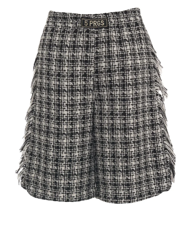 Pantaloncini con dettagli con frange