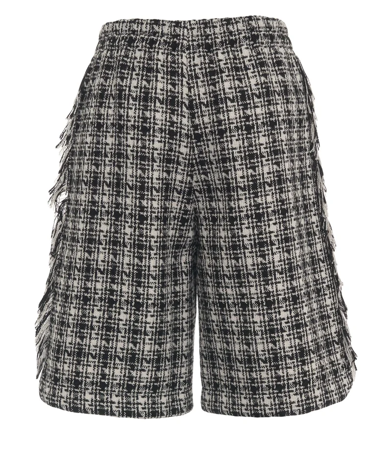 Pantaloncini con dettagli con frange