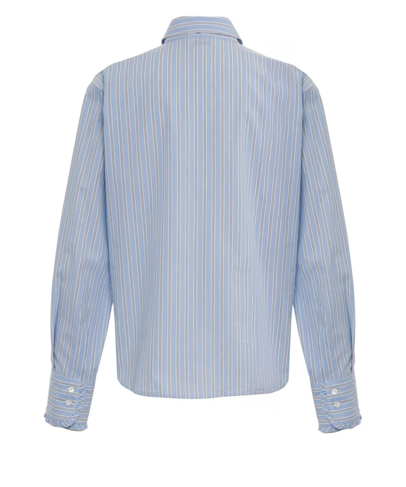 Blusa 'Ign' con dettaglio ruches