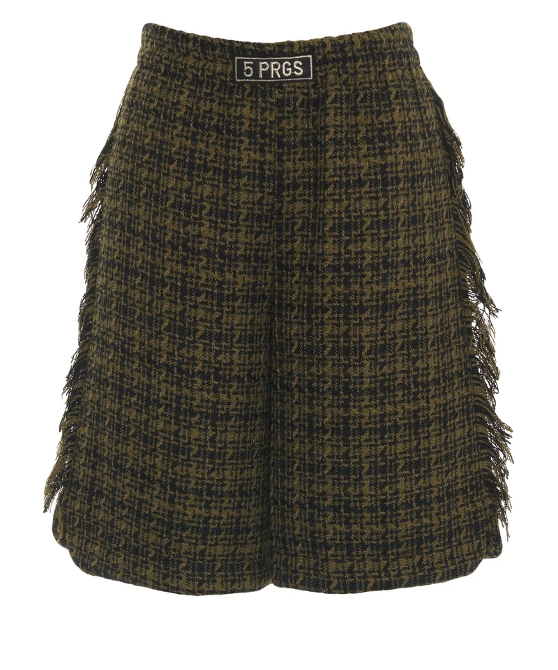 Pantaloncini con dettagli con frange